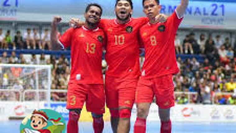 Timnas Futsal Indonesia Menang 5-1 atas Thailand di Semifinal, Lolos ke Final di Terminal Hall